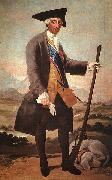 Francisco de Goya King Charles III as a hunter painting